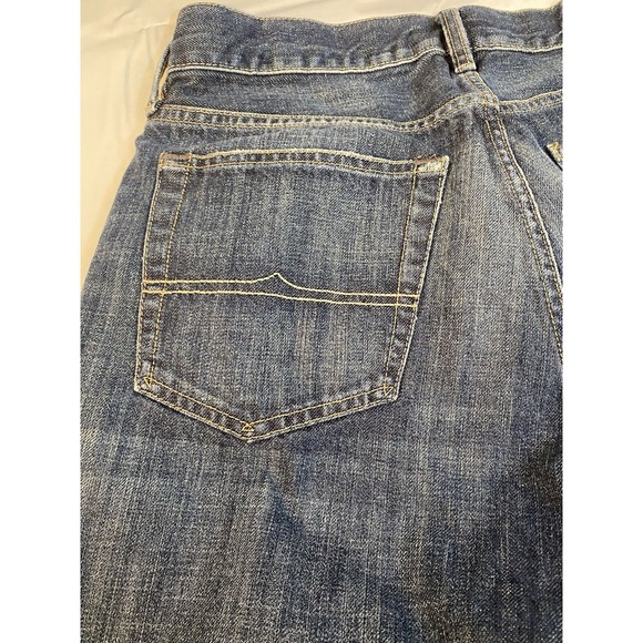 Ralph Lauren Denim & Supply Men Straight Jeans 34x32 American Flag Distressed - Picture 12 of 12